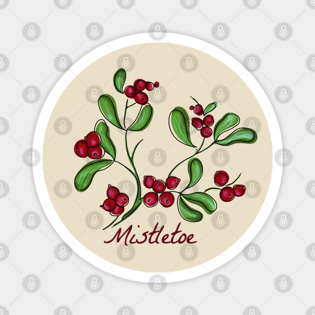Mistletoe Magnet by Slightly Unhinged